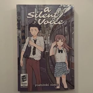 A Silent Voice manga book volume 3 (three)
